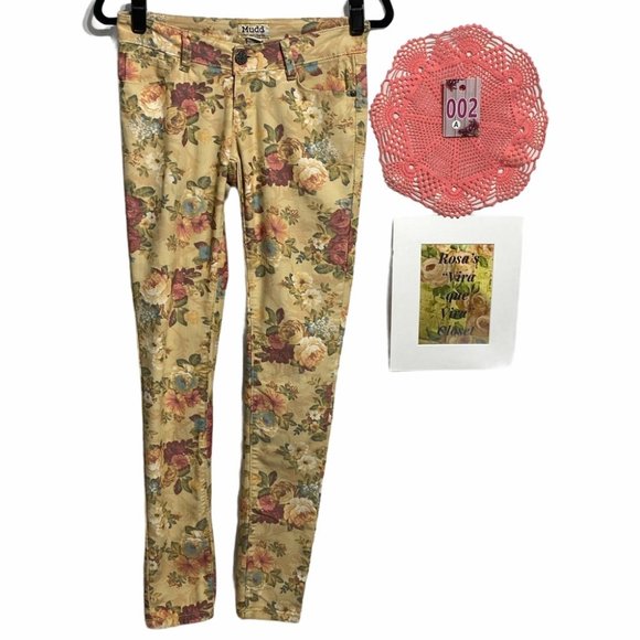 Mudd Denim - MUDD Floral Skinny Jeans